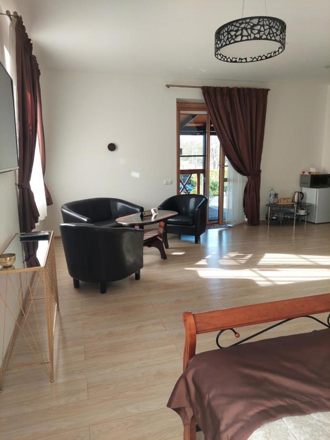 Aparthotel Prie Ziedo Trakai Esterno foto